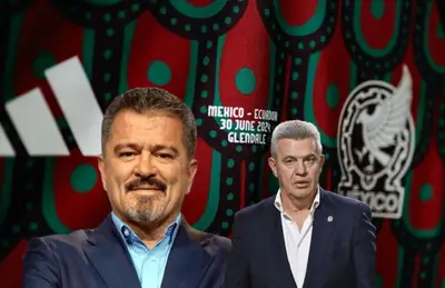 Carlos Hermosillo y Javier Aguirre/Foto Soy Fútbol.