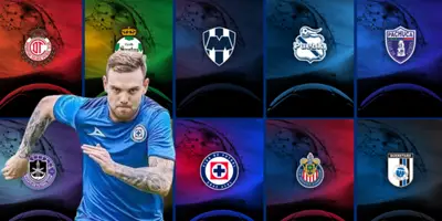 Carlos Rodolfo Rotondi junto a clubes de la Liga MX / FOTO MARCA