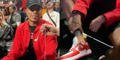 Carlos Salcedo fue una de las grandes figuras que se hizo presente en el partido de NBA entre Atlanta Hawks y Orlando Magic.