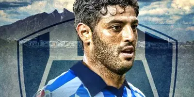 Carlos Vela con el jersey de Rayados / FOTO RÉCORD