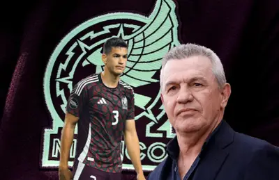 César Montes y Javier Aguirre/Foto TV Azteca.