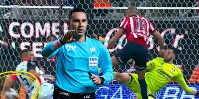 César Ramos en el Chivas vs Atlas / FOTO JAM MEDIA