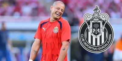 CH14 en calentamiento previo con Chivas. Foto: ESTO