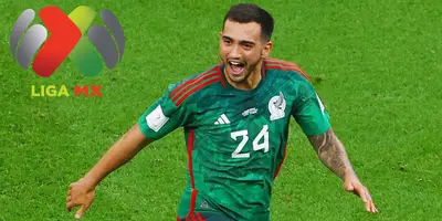 Chávez en partido con México. Foto: N+