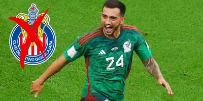 Chávez en partido con México. Foto: N+