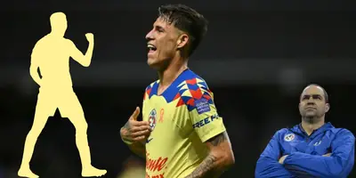 Chicote Calderón en partido con América. Foto: Récord