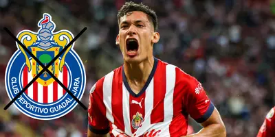 Chiquete en partido con Chivas. Foto: One Footbal