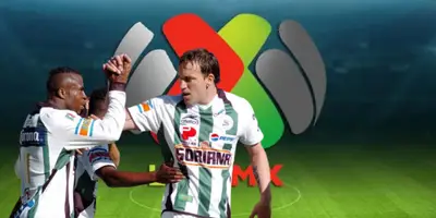 Christian Benítez junto a sus compañeros en Santos Laguna / FOTO EL SIGLO DE TORREÓN