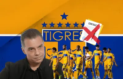 Christian Martinoli, jugadores de Tigres y contrato animado con cruz/Foto Peakpx.