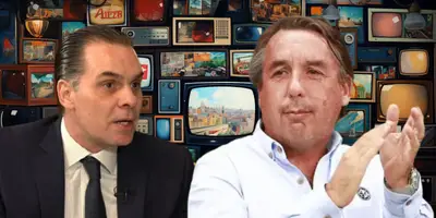 Christian Martinoli junto a Emilio Azcárraga / FOTO POSTA DEPORTES