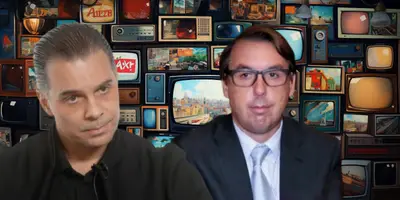 Christian Martinoli junto a Emilio Azcárraga / FOTO YOUTUBE