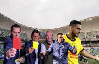 Christian Martinoli, Luis García, Sebastián Cáceres y André Jardine/ Foto Mediotiempo.