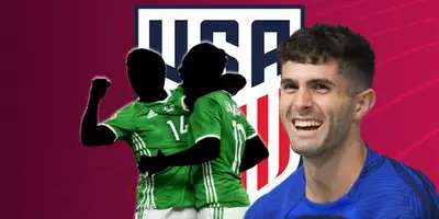 Christian Pulisic junto a dupla incógnita del Tri / FOTO LOS ÁNGELES TIMES