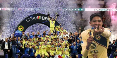 Club América festejando su bicampeonato. Foto: Infobae