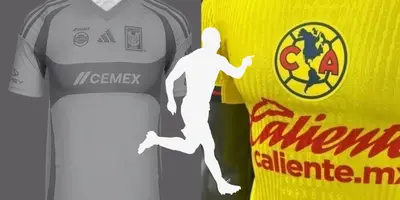 Collage de Tigres y América. Foto de Tigres tomada de Adidas, foto de América de Nike