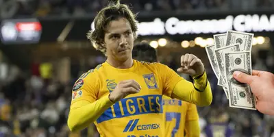 Córdova en partido con Tigres. Foto: Mediotiempo