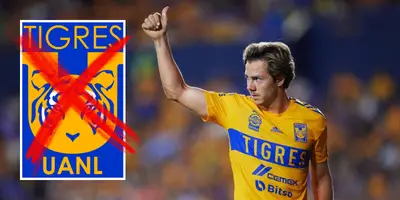 Córdova en partido con Tigres. Foto: Récord