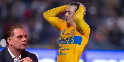 Córdova en partido con Tigres. Foto: Récord