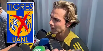 Córdova en zona mixta. Foto; Once Diario