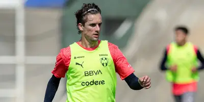 Cortizo en entreno. Foto: Rayados