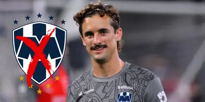 Cortizo en partido con Rayados. Foto: Bolavip