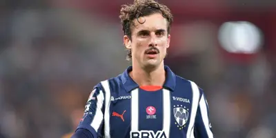 Cortizo en partido con Rayados. Foto: Tiempo Deportivo