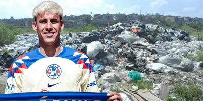 Cristian Calderón firmó con el Club América un contrato por tres años.