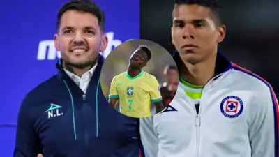 Cruz Azul-Kevin Mier-Vinicius / Foto: BeSoccer