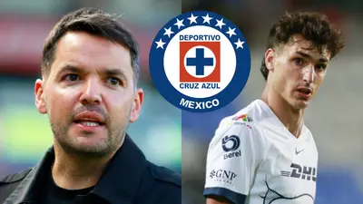Cruz Azul-Nicolás Larcamón / Foto: Olé