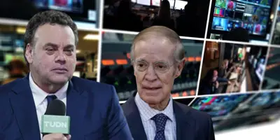 David Faitelson junto a José Ramón Fernández / FOTO EL UNIVERSAL