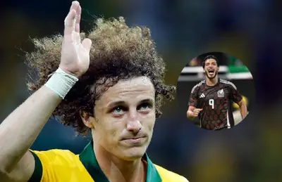 David Luiz y Raúl Jiménez/Foto El Comercio de Perú.