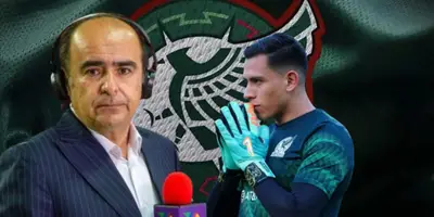 David Medrano junto a Luis Ángel Malagón / FOTO X