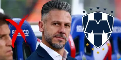 Demichelis en partido con Rayados. Foto: Azteca Deportes