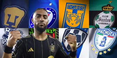 Denis Bouanga junto a equipos de la Liga MX / FOTO MLS