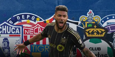 Dennis Bouanga junto a clubes de la Liga MX / FOTO INFOBAE