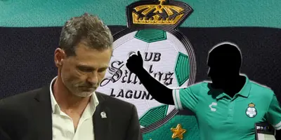 Diego Cocca junto a DT incógnito de Santos Laguna / FOTO FORBES