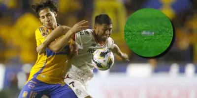 Diego Lainez enfrentando a Juan Pablo Domínguez / FOTO CALIENTE TV