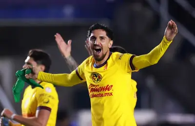 Diego Valdés celebrando/ Foto Publimetro.