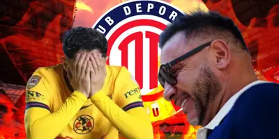 Diego Valdés junto a Antonio Mohamed / FOTO JUAN FÚTBOL