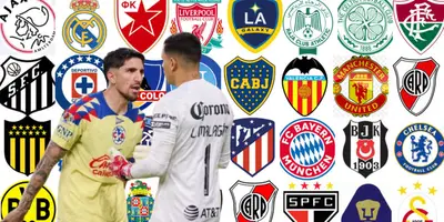 Diego Valdés junto a Luis Ángel Malagón / FOTO RÉCORD