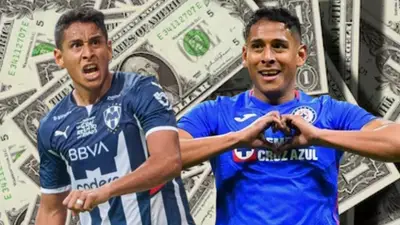 Dinero, Luis Romo en Rayados y en Cruz Azul/ Foto: El País