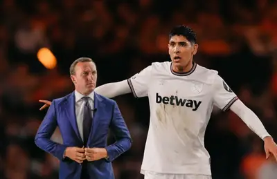 Directivo de West Ham y Edson Álvarez/Foto 'X'.