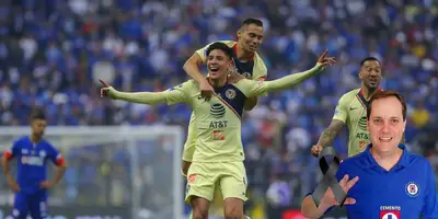 Edson Álvarez celebrando su gol en la final vs Cruz Azul. Foto: ESPN