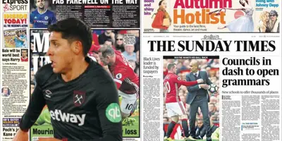 Edson Álvarez en el Southampton vs West Ham / FOTO X