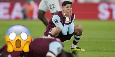 Edson Álvarez en Europa League. Foto: Récord