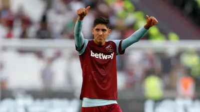 Edson Álvarez / Foto: West Ham