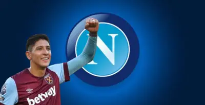 Edson Álvarez junto al Napoli / FOTO INSTAGRAM