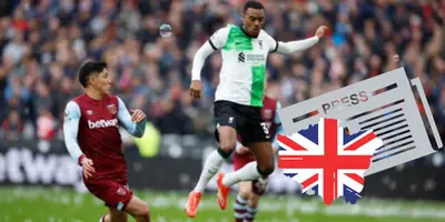 Edson Álvarez vs Liverpool. Foto: The Guardian