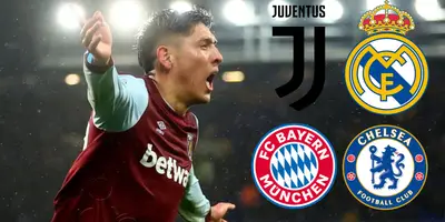 Edson Álvarez y el nuevo grande de Europa interesado en él, tras su gol con West Ham