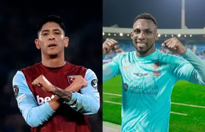 Edson Álvarez y Julián Quiñones/Foto Diario Basta!